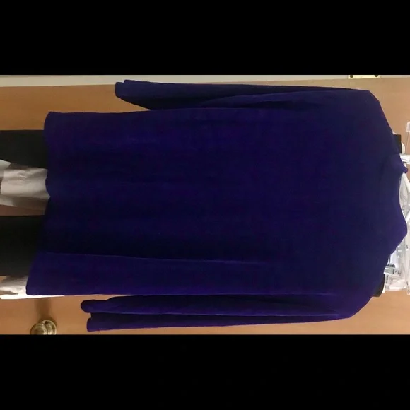 New Vikki Vi Purple Top or Jacket Button Down 1XP made in USA - Picture 4 of 12